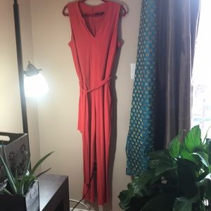 Lauren orange jumpsuit 1x
